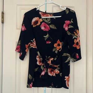 West Kei Boouse. Navy. 3/4 sleeves. Like new!